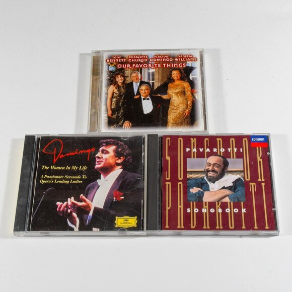 Opera Superstars: Pavarotti, Domingo, Church, Bennett & Williams, Three CD Set - Picture 1 of 7